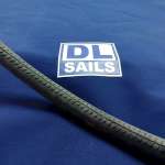 Leather for Steering wheel black gray by DL SAILS